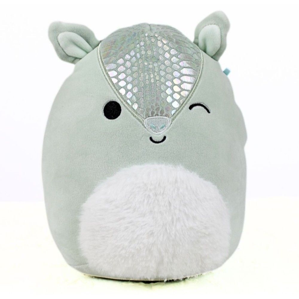 Squishmallows Official Kellytoys Plush 7.5 inch Arilla The Mint Green Armadillo